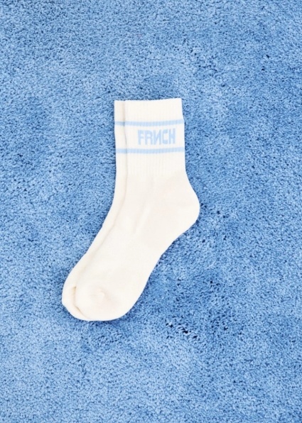 CHA26850 CHAUSSETTES CREME