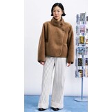 CHC26718 MANTEAU CAMEL
