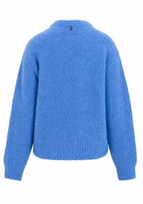 CHM26768 CARDIGAN BLEU LAVANDE