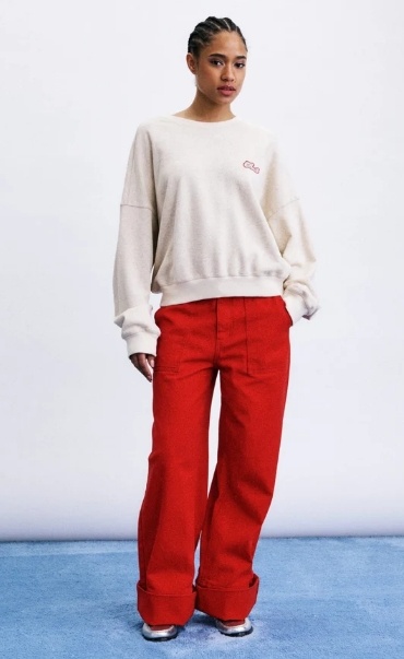 CHC26684 SWEATSHIRT CREME