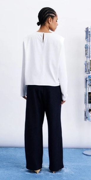 CHC26627 TOP BLANC