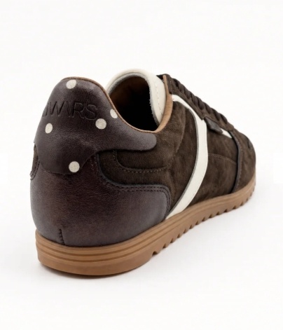 TULA polka dot Drk Brown /Off White