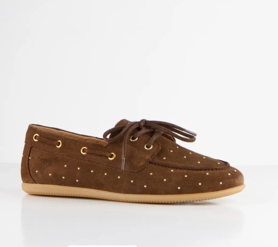 LATTY small studs Dark Brown