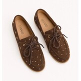 LATTY small studs Dark Brown