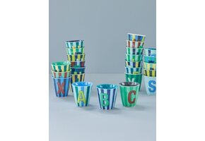Melamine Stripes - Bluish Colors - Medium - 250 ml