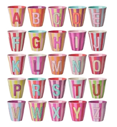 Melamine Vintage Pinkish Colors - Medium - 250 ml