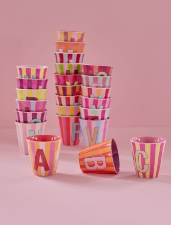 Melamine Vintage Pinkish Colors - Medium - 250 ml