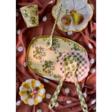 Melamine Cup with Retro Bouquet Print - Medium - 250 ml