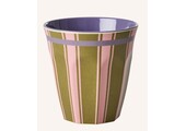 Melamine Cup with Stripe Delight Print - Medium - 250 ml