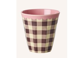 Melamine Cup with Check Me Out Print - Medium - 250 ml