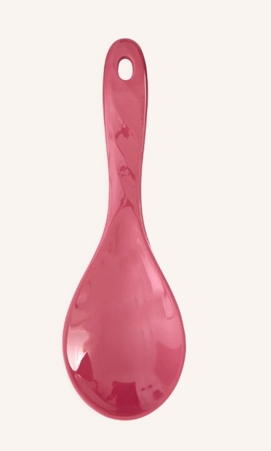 Melamine Salad Spoon in 3 Asst. Solid Colors - Single