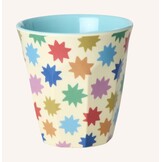 Melamine Cups with Mint Fun Fair Prints - Small - 6 Pack - 160 ml