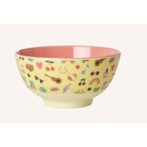 Melamine Bowl with Unicorn Love Print - Medium - 700 ml
