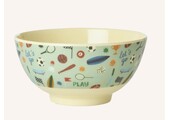 Melamine Bowl with Sports Print - Medium - 700 ml