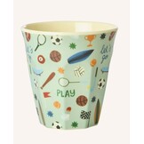 Melamine Cup with Sports Print - Medium - 250 ml
