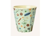 Melamine Cup with Sports Print - Medium - 250 ml