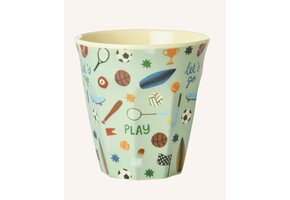 Melamine Cup with Sports Print - Medium - 250 ml
