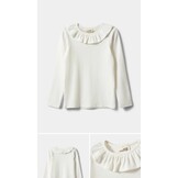FALINAKB T-SHIRT LONGSLEEVE Snow white