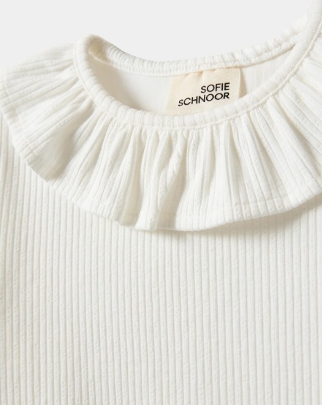 FALINAKB T-SHIRT LONGSLEEVE Snow white