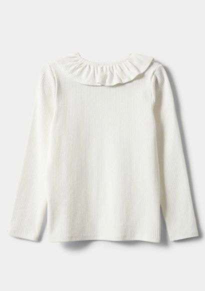 FALINAKB T-SHIRT LONGSLEEVE Snow white