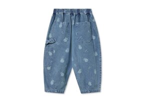 DON DENIM DUNA CARGO PANT MEDIUM BLUE AOP