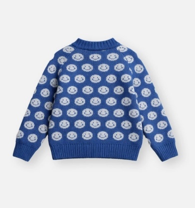 BON CASHMERE EMOJI PULLOVER INSIGNIA BLUE