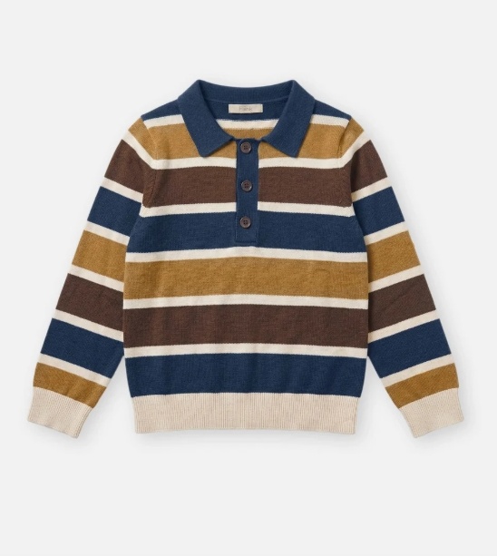BENNY LS POLO INSIGNIA MULTI STRIPE