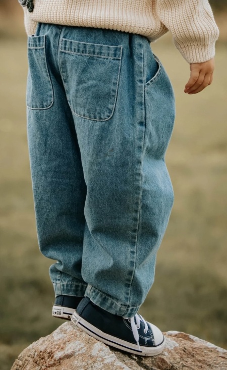 DON DENIM PANT MEDIUM DENIM BLUE