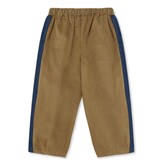 DOLLY CONTRAST PANT DULL GOLD