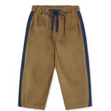 DOLLY CONTRAST PANT DULL GOLD