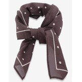 KOTA SCARF COFFEE BEAN DOT