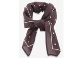 KOTA SCARF COFFEE BEAN DOT