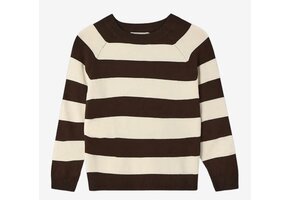 FAVO LS PULLOVER COFFEE BEAN / SANDSHELL