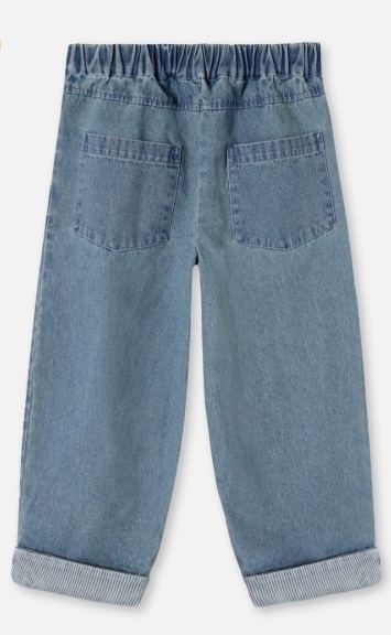 DONNY PANT WOVEN MEDIUM DENIM BLUE