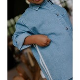 DONNY LS SHIRT WOVEN MEDIUM DENIM BLUE