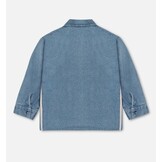 DONNY LS SHIRT WOVEN MEDIUM DENIM BLUE