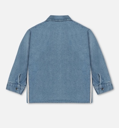DONNY LS SHIRT WOVEN MEDIUM DENIM BLUE