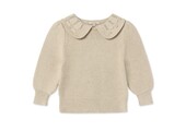 Julie Ls Knit Blouse Sandshell