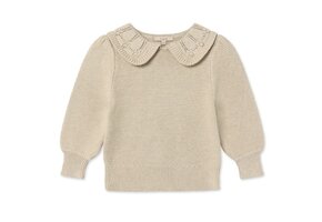 Julie Ls Knit Blouse Sandshell