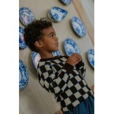 NOVA CHECK PULLOVER SANDSHELL / COFFEE BEAN