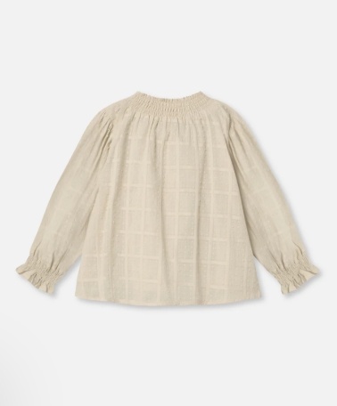 DARLI LS BLOUSE SANDSHELL