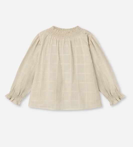 DARLI LS BLOUSE SANDSHELL