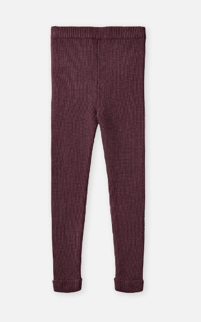 BENNA RIB LEGGIN BURGENDY