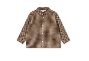 Foret Ls Shirt Gots Chocolate Check