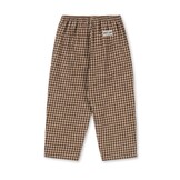 FORET PANTS GOTS CHOCOLATE CHECK