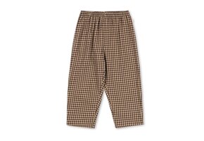 Foret Pants Gots Chocolate Check