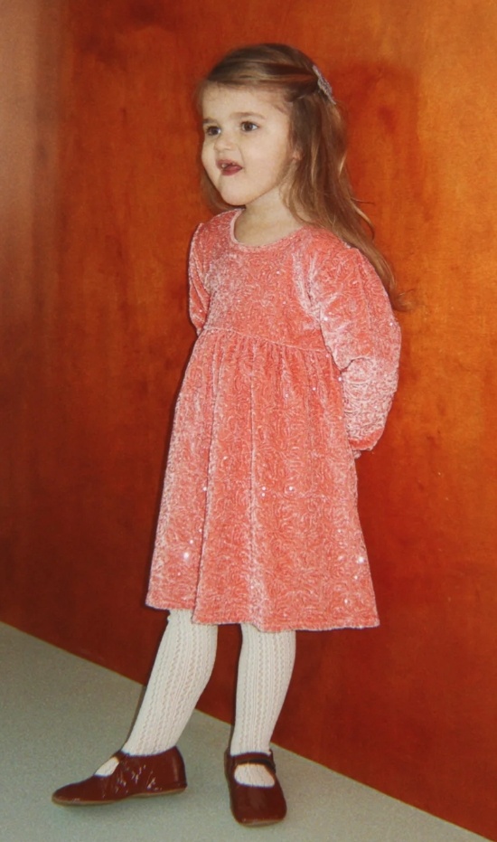 GIA SPARKLE DRESS LANTANA