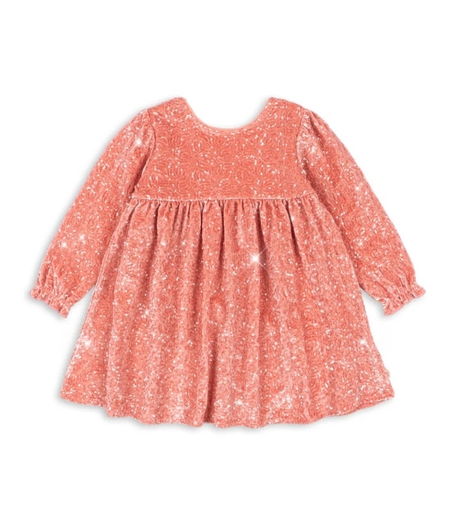 GIA SPARKLE DRESS LANTANA