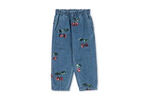 Magot Sequin Frill Pants Gots Cherry Sequin