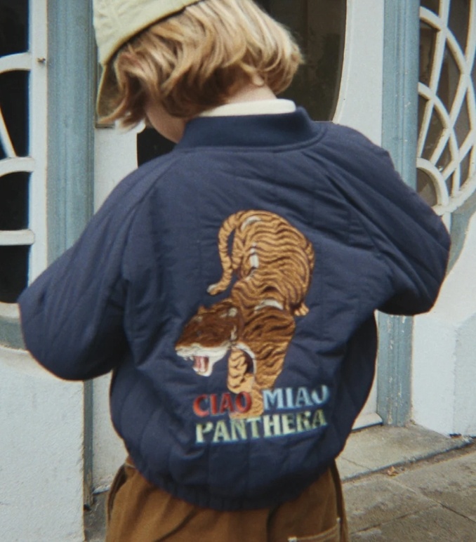 KS105725 JUNO BOMBER TOTAL ECLIPSE Ciao Miao Panthera
